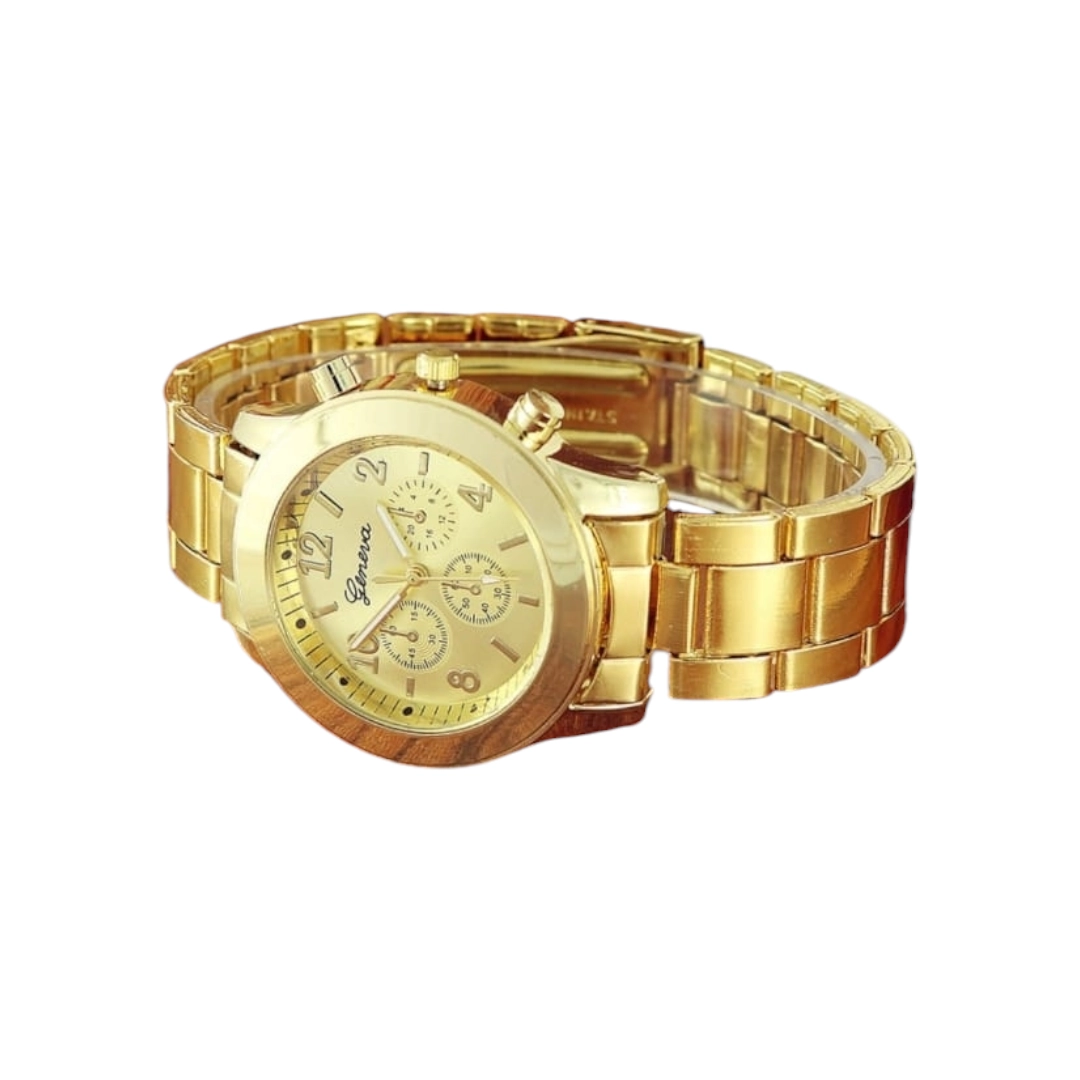 Reloj Geneva -Dorado - Imagen 2