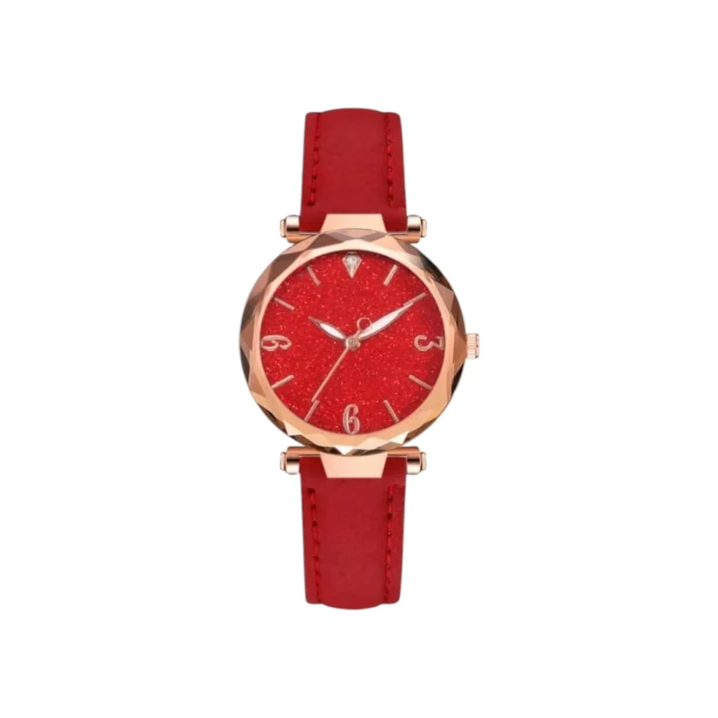 Reloj Cuerina -Glitter - Imagen 2