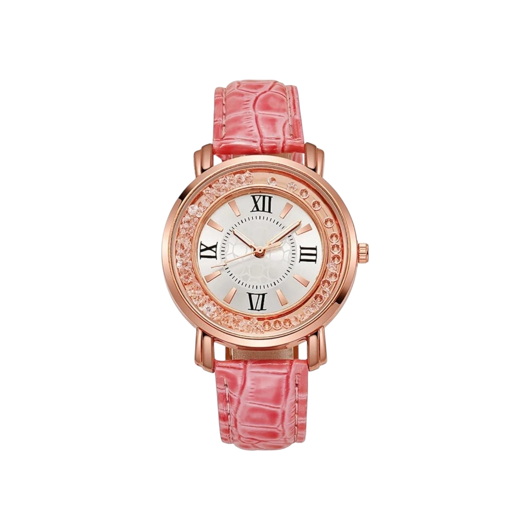 Reloj Cuerina -Diamonds - Imagen 2