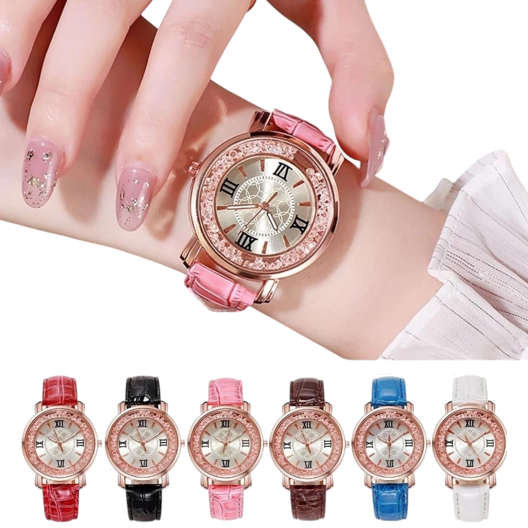 Reloj Cuerina -Diamonds - Imagen 3