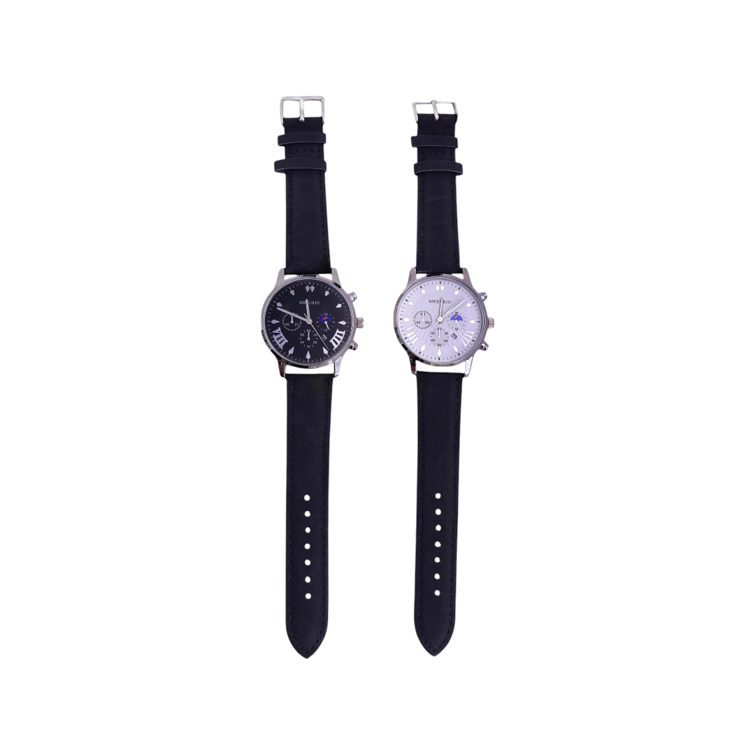 Reloj Cuerina -Negro - Imagen 2