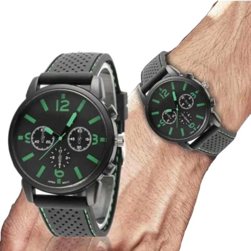 Reloj Silicona -Gt Verde