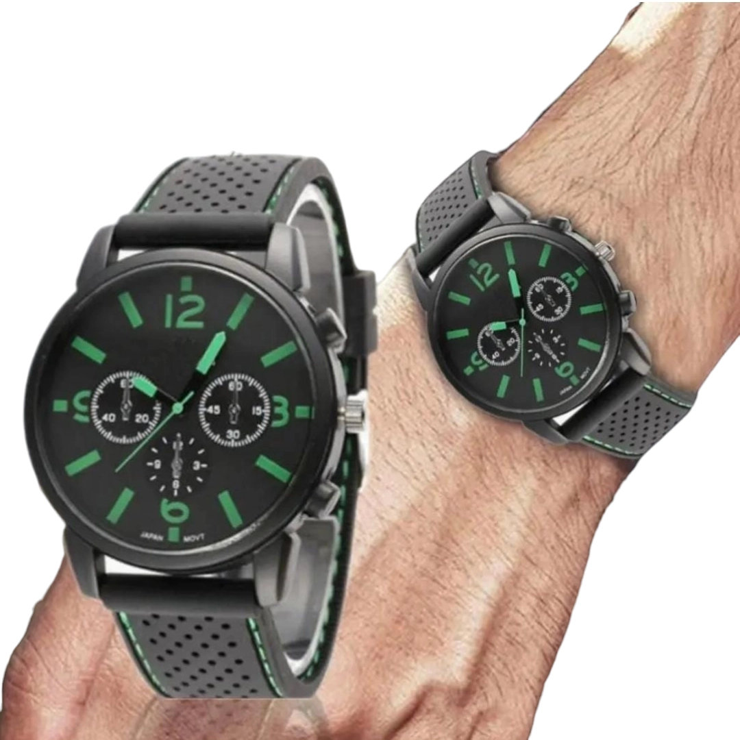 Reloj Silicona -Gt Verde