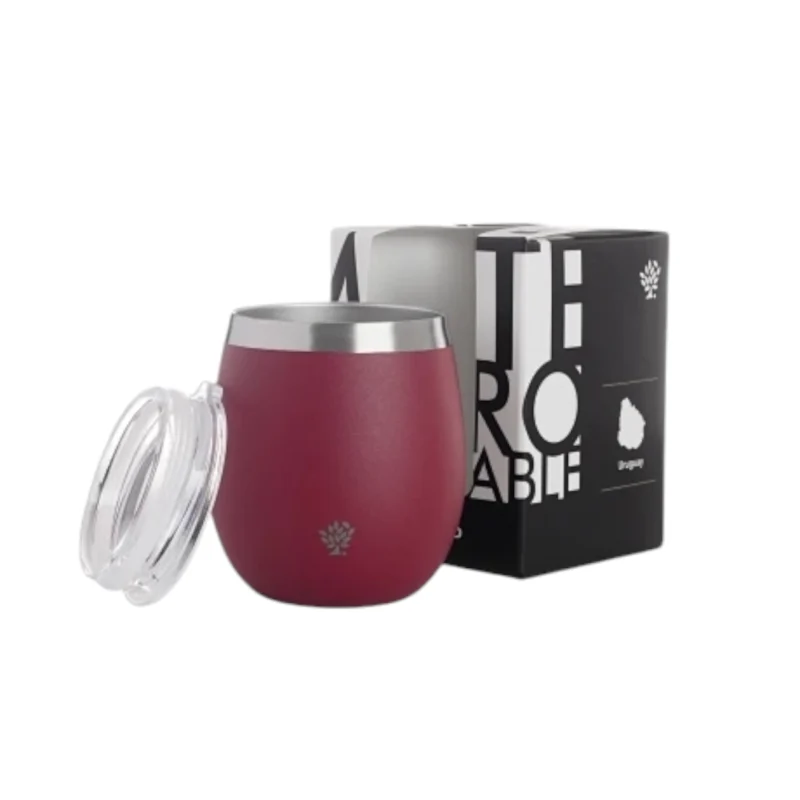 Mate acero con tapa - Imagen 4