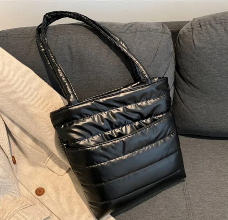 Bolso Inflado -Negro
