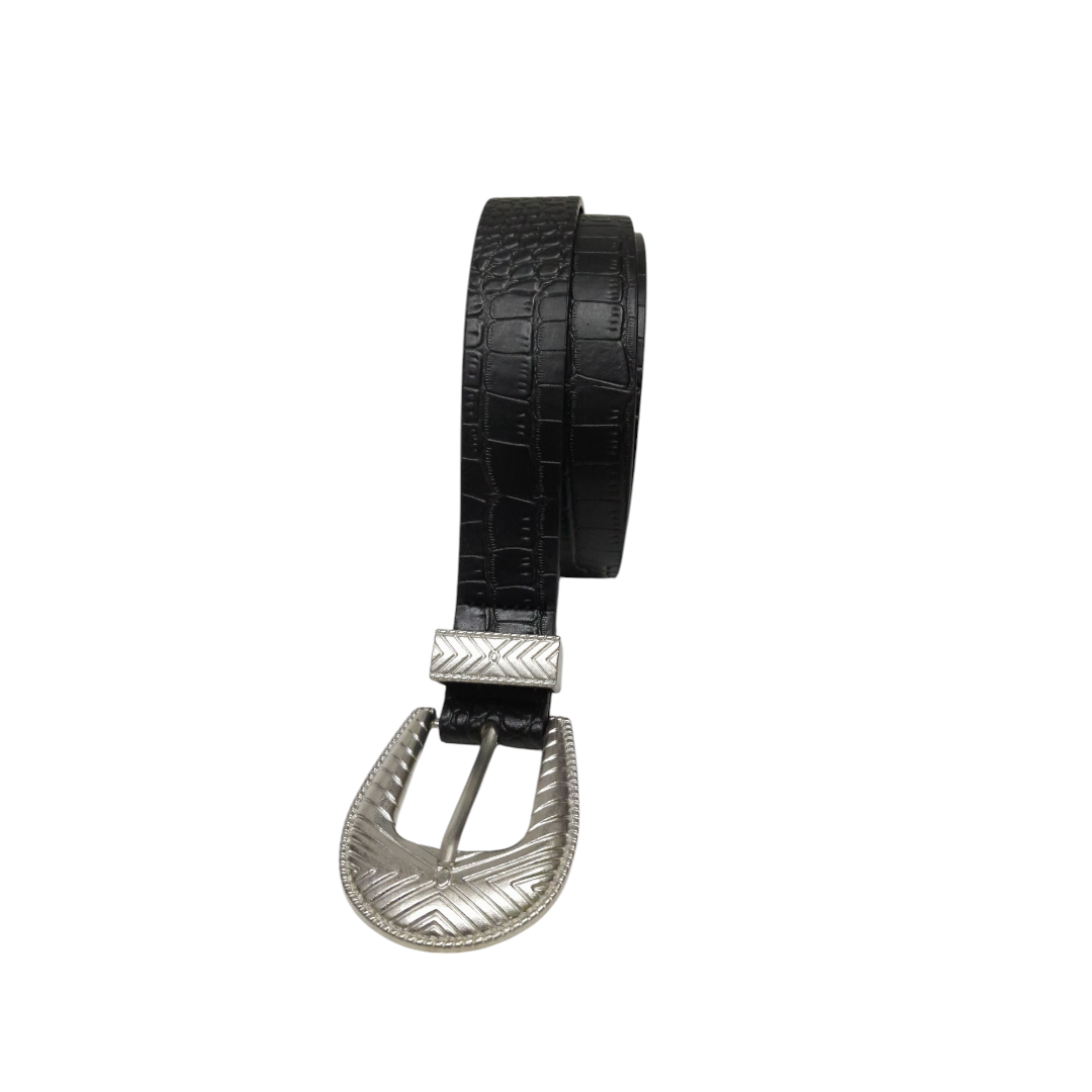 Cinto Sintetico -Croco con Puntera - Imagen 2