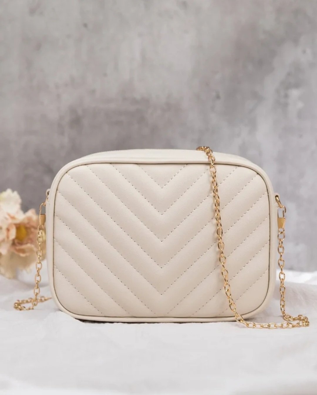 bandolera Telma Beige