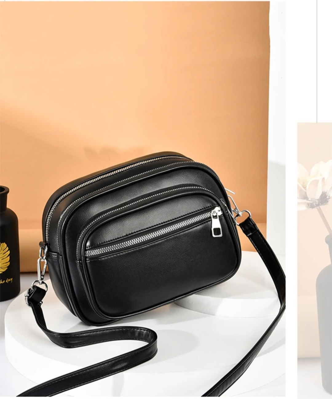 Bandolera Guadalupe -Negra - Imagen 2