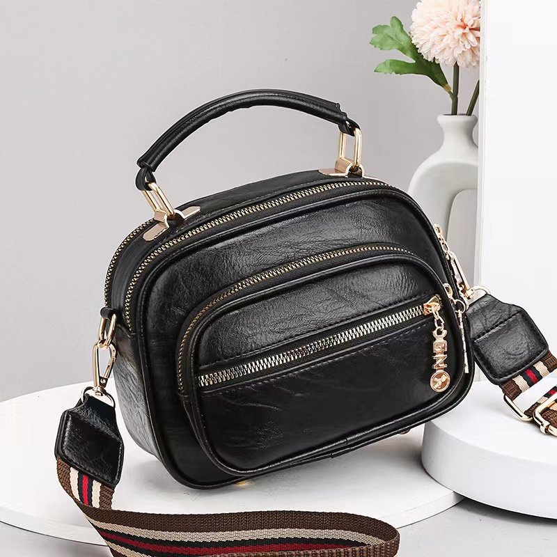 Bandolera Ruffina -Negro