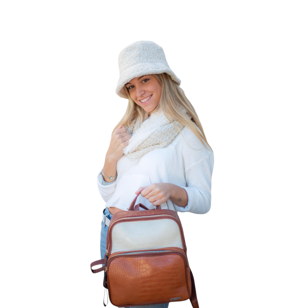 Mochila Miranda -Croco - Imagen 2