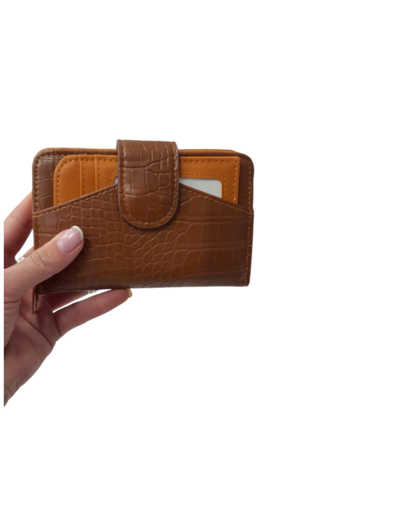 Billetera Croco - Negra