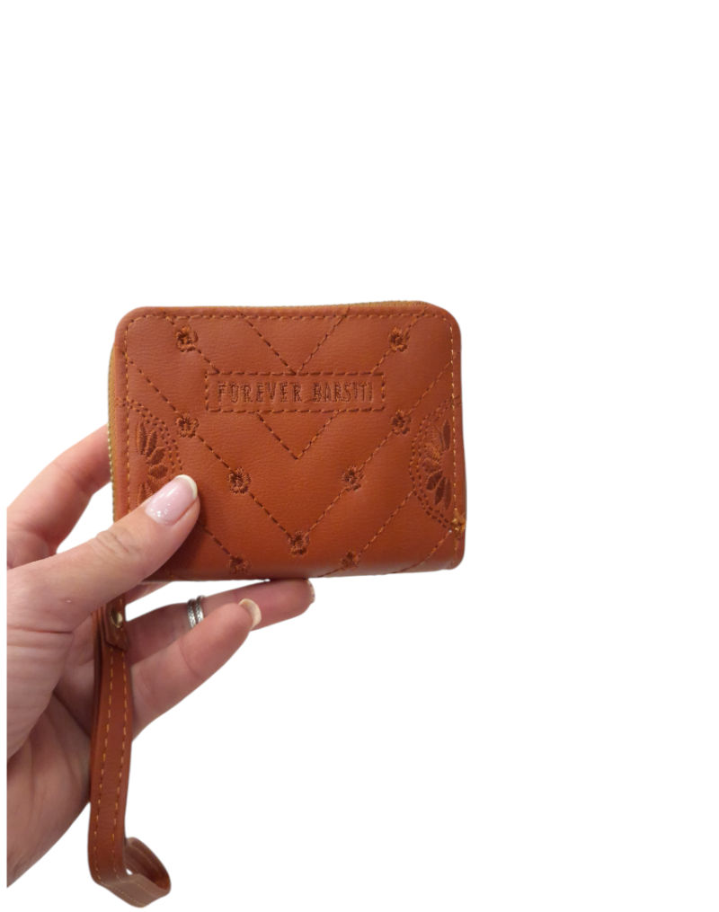 Billetera XS Flores -Negro
