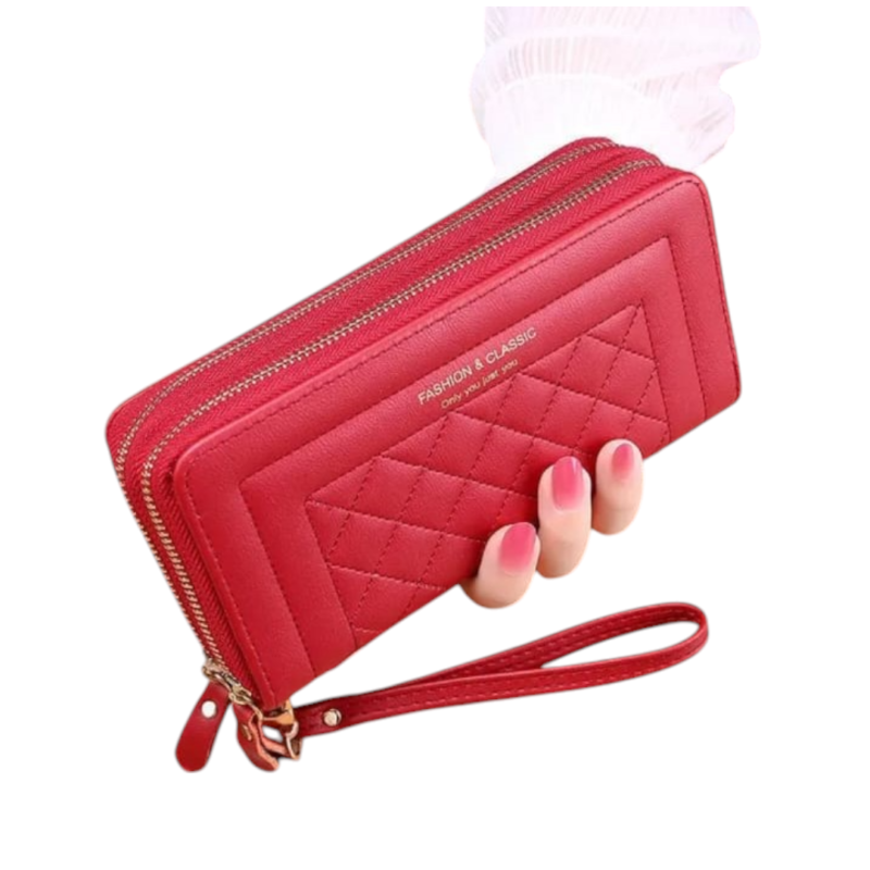 Billetera Doble Cierre - Fashion Classic