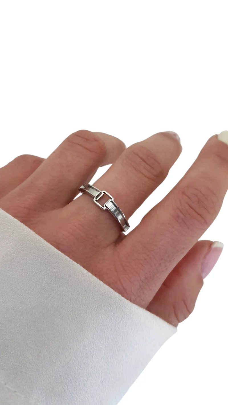 Anillo acero quirurgico - Imagen 2