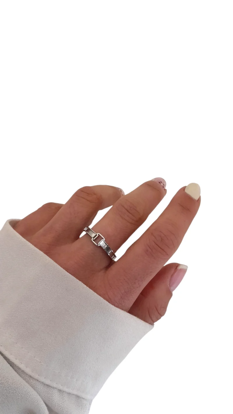 Anillo acero quirurgico