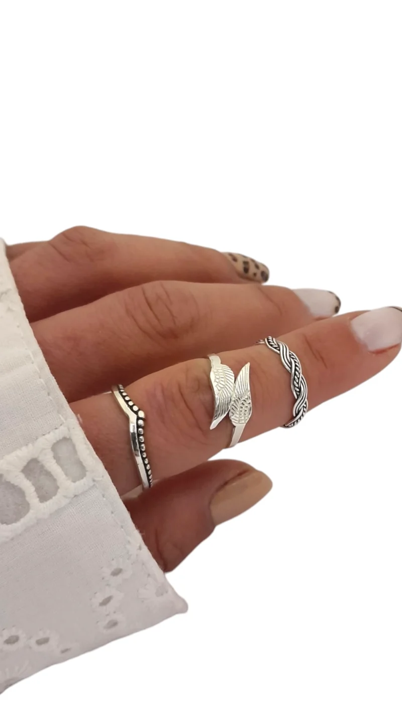 Anillos plata 925