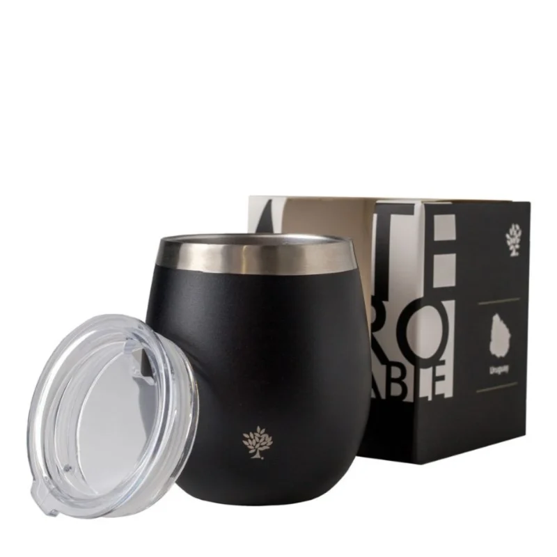 Mate acero con tapa - Imagen 10