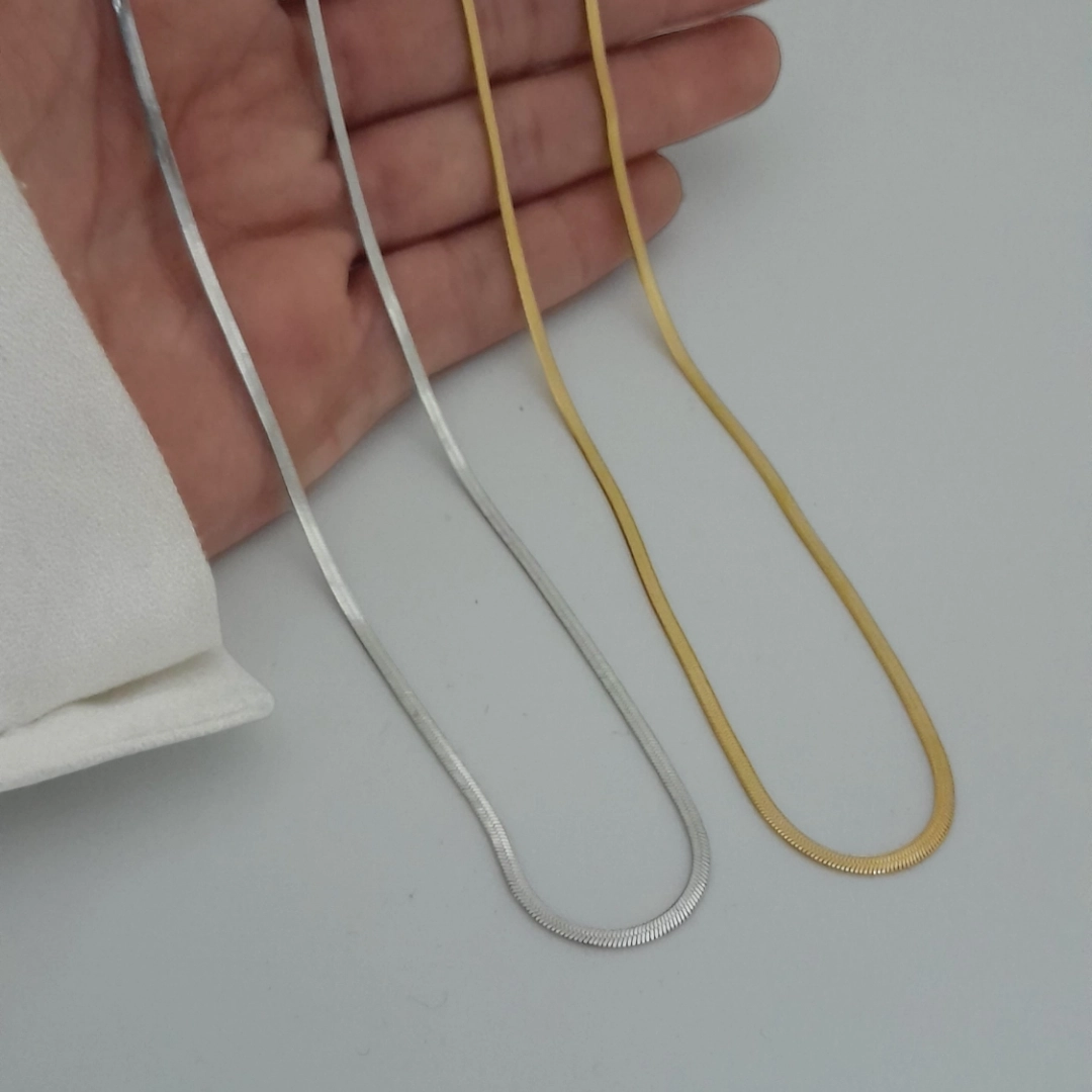 Cadena Snake -Dorado - Imagen 3