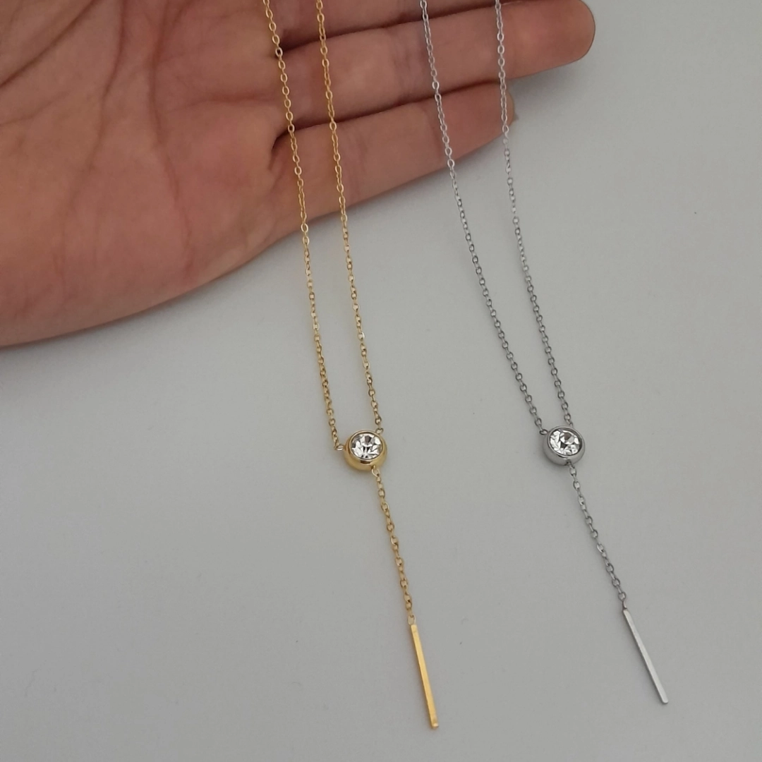 Collar Punto de Luz y Barra - Imagen 2