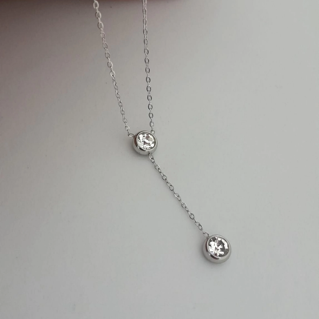 Collar Punto de Luz -Doble