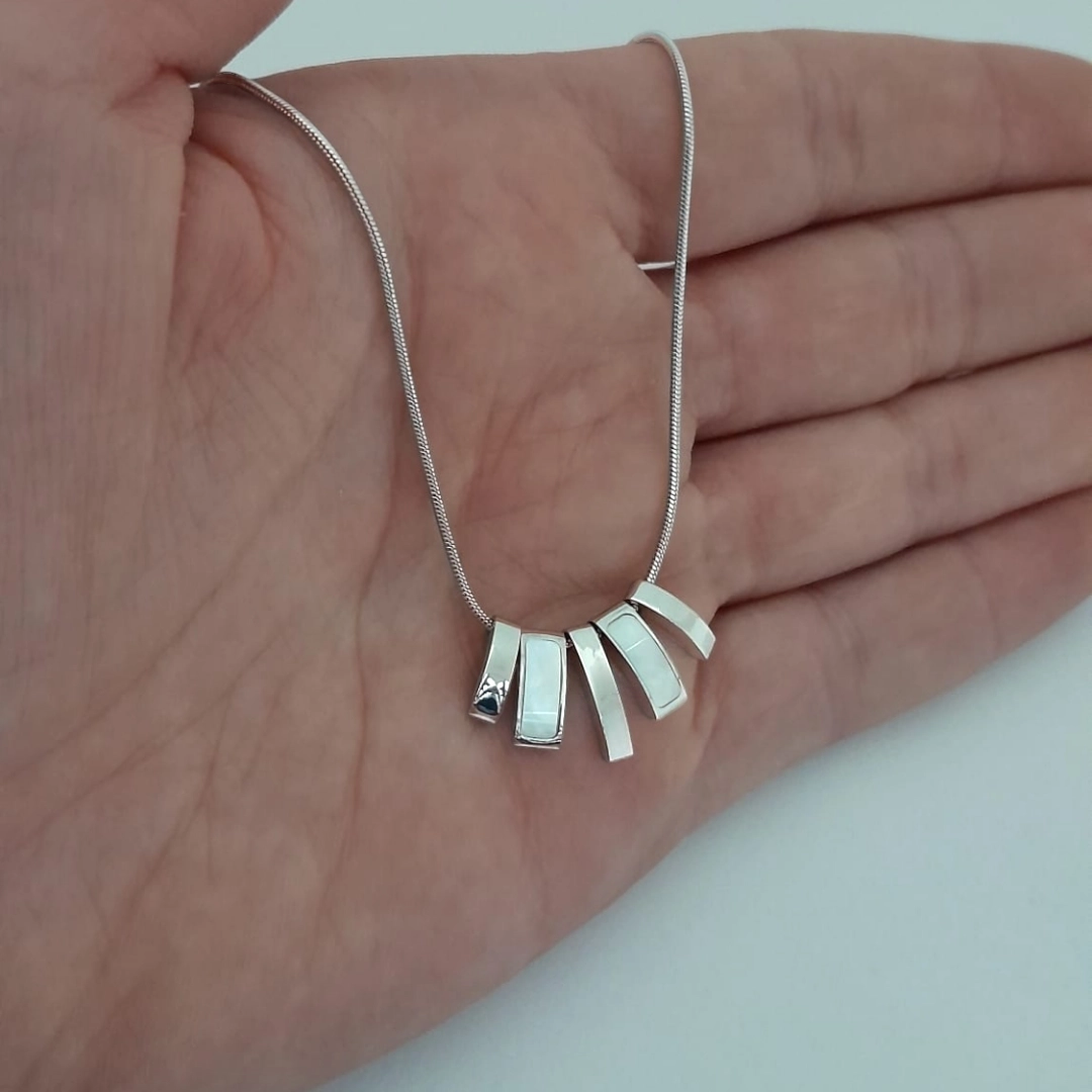 Collar Barras de Nacar - Imagen 2