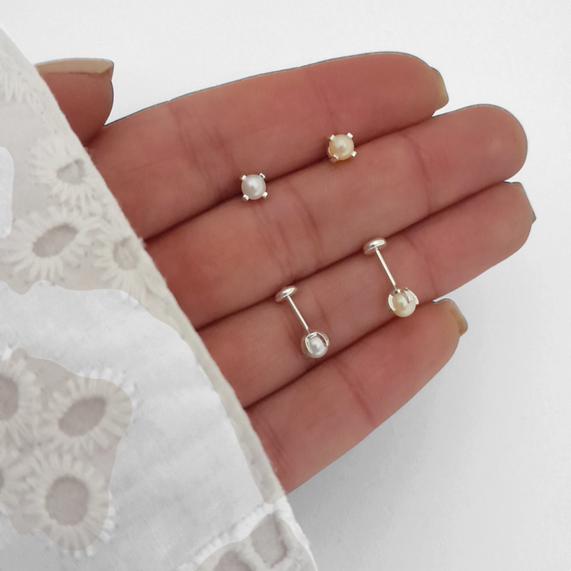 Caravanas Abridoras -Perlas - Imagen 3