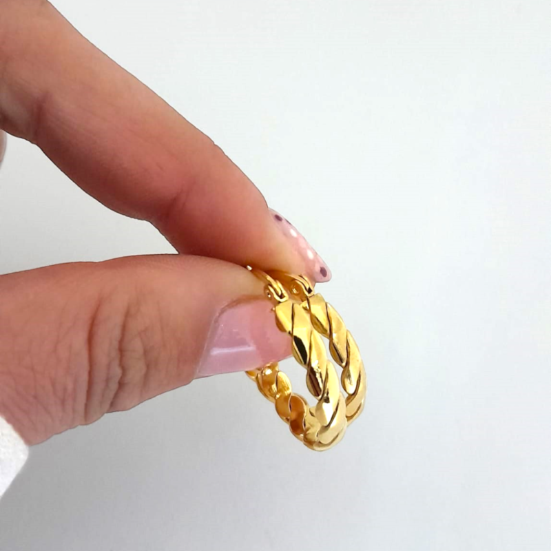 Aros Renata -Dorados