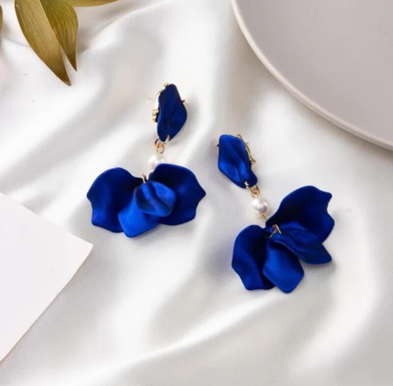 Caravanas Petalos-Perla - Imagen 2