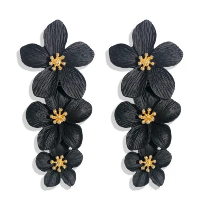Caravanas Flores -Fantasia - Imagen 2