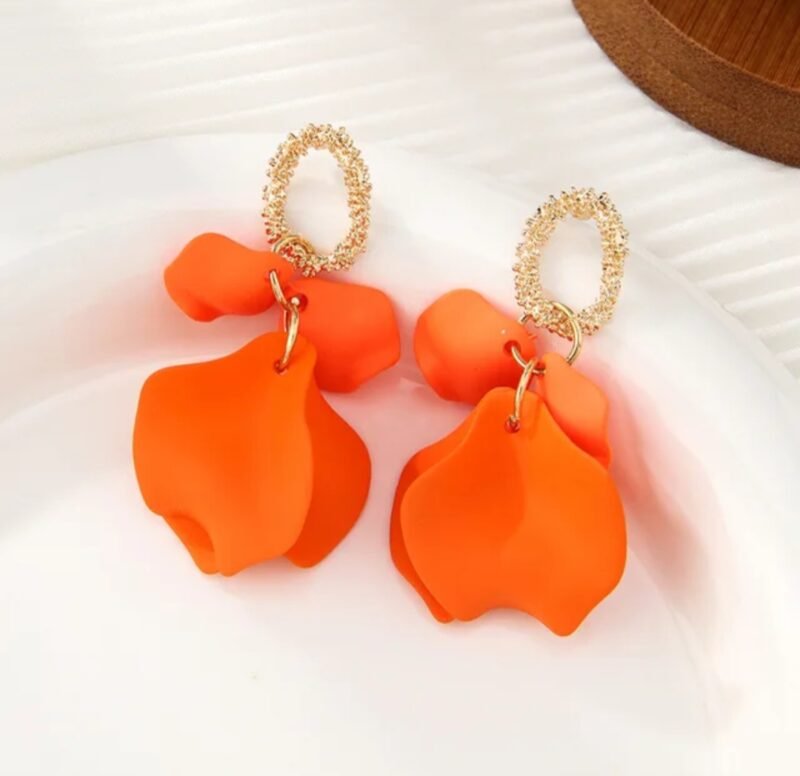 Caravanas Petalos -Fantasia - Imagen 2