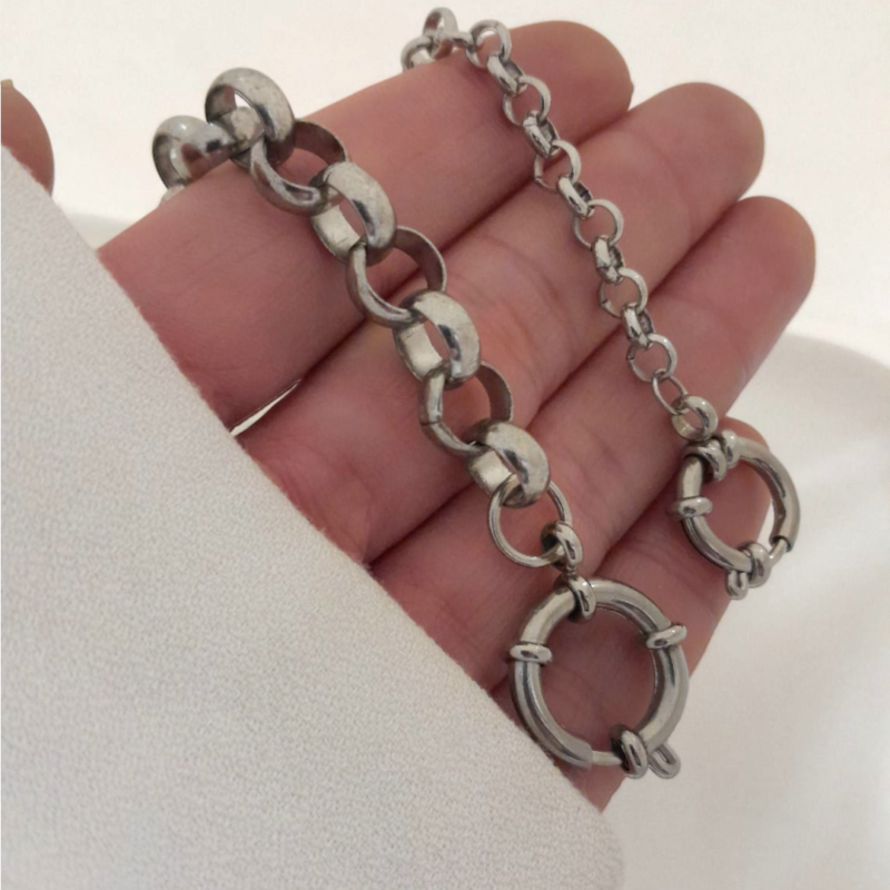 Pulsera Rolo Gruesa