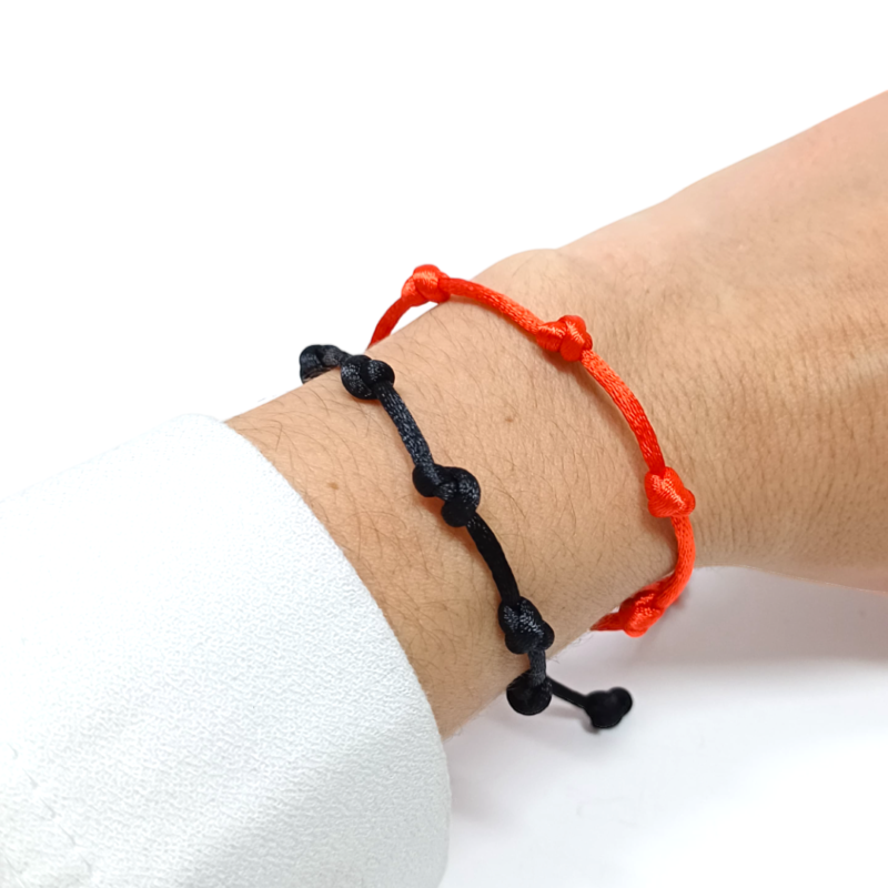 Pulsera 7 nudos