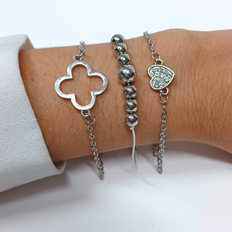 Set Pulseras Corazon -Fantasia - Imagen 2