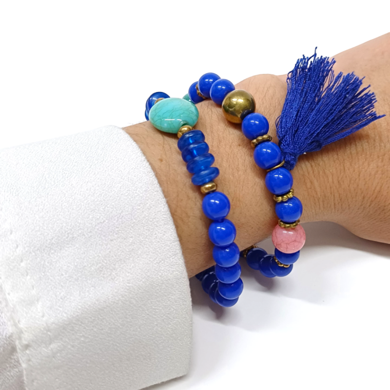 Set Pulseras Azul -Fantasia - Imagen 2