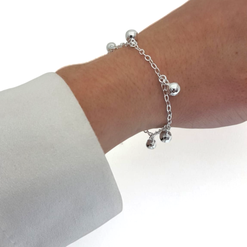 Pulsera Cascabel -Plata - Imagen 2