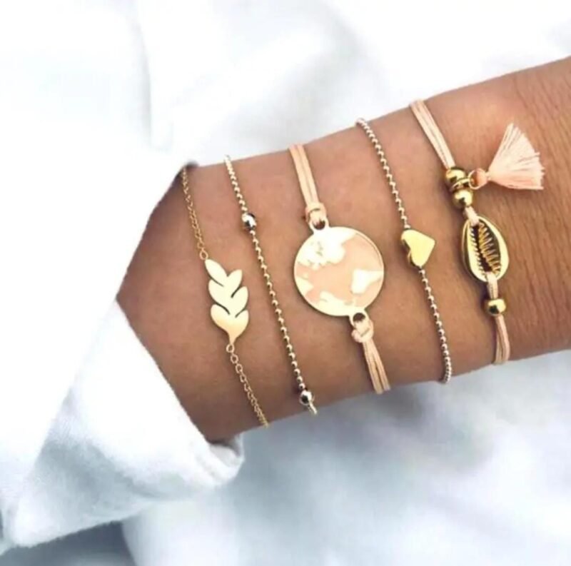 Set Pulseras Mundo -Fantasia