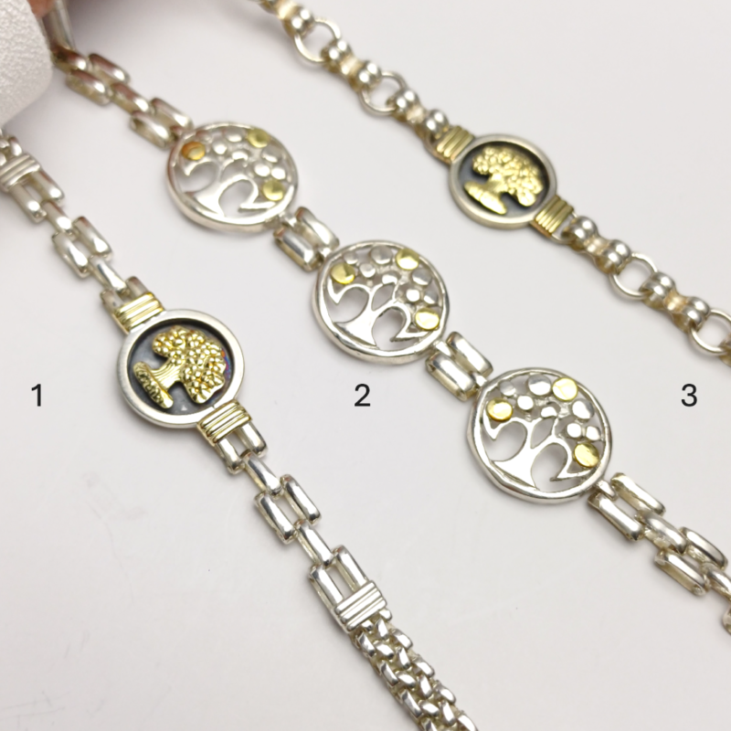 Pulseras Arbol de la Vida -Plata - Imagen 2