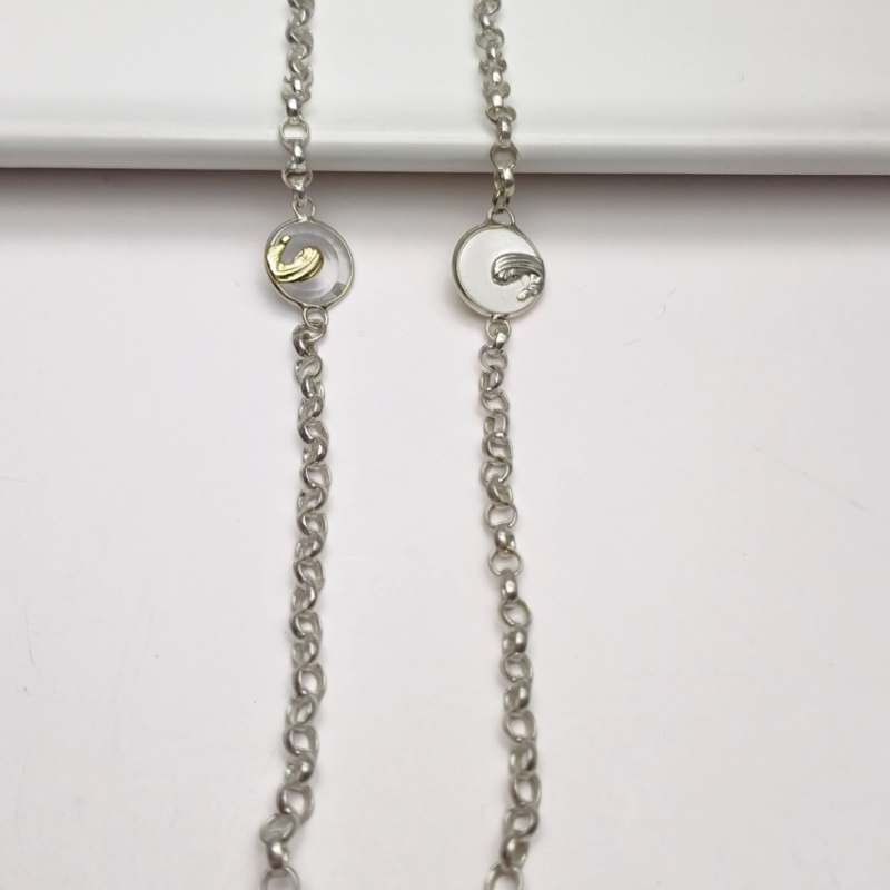 Pulsera Virgen Niña -Nacar - Imagen 3