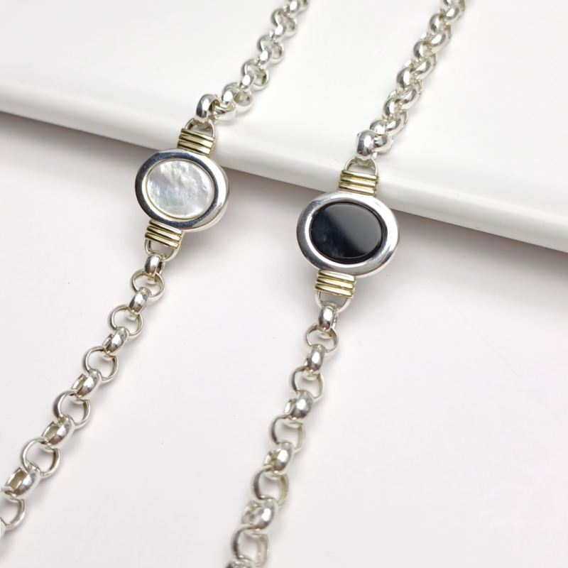 Pulsera Steffi -Plata
