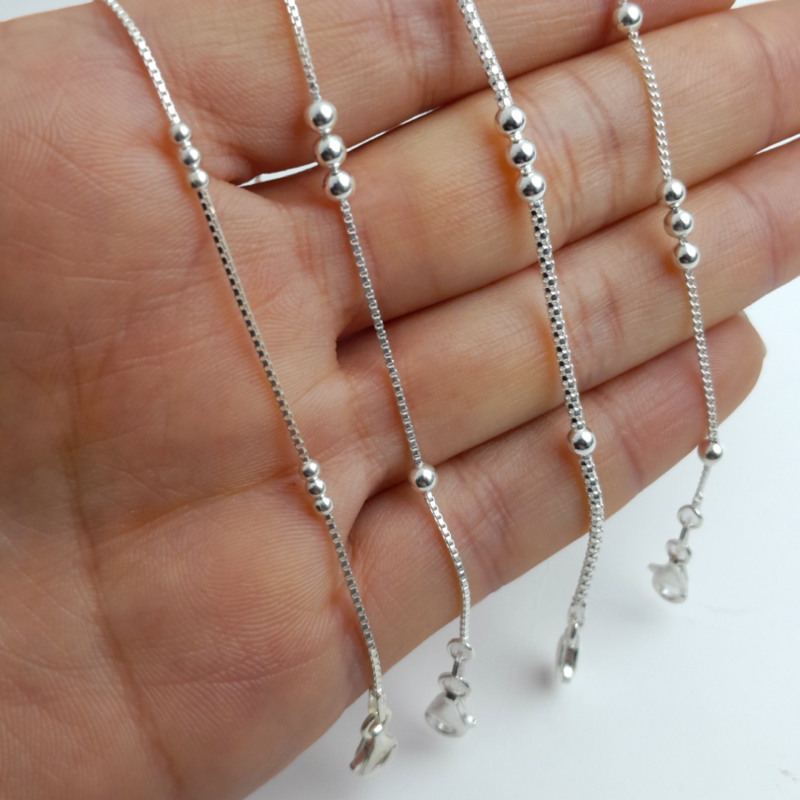 Pulseras Esferas -Plata - Imagen 3