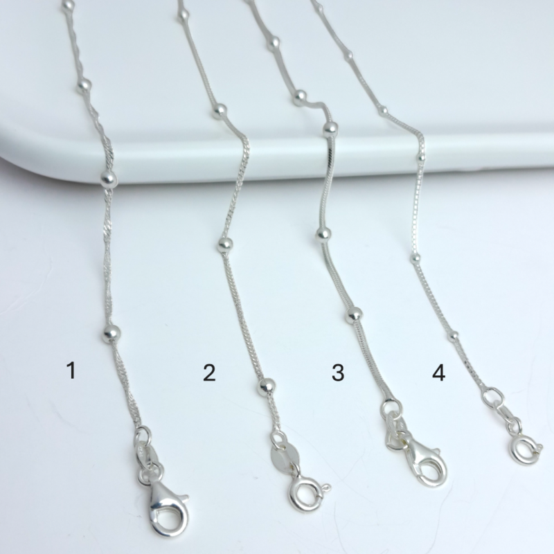 Pulseras Esferas -Plata - Imagen 3