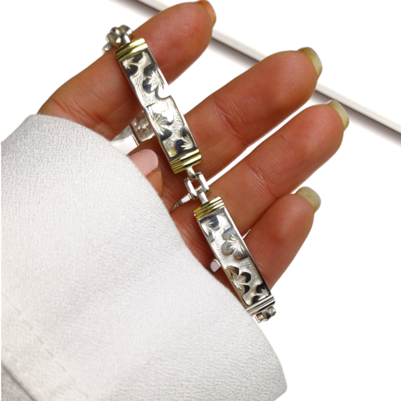 Pulseras Tramas -Plata - Imagen 2