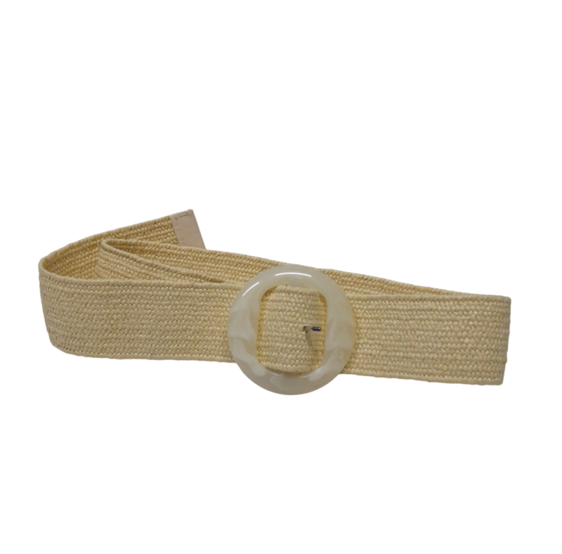 Cinto Rafia -Beige