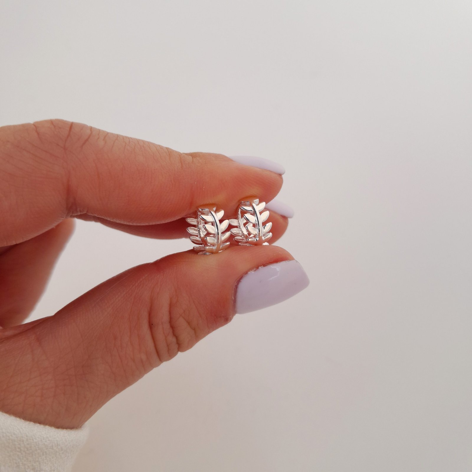 Aros Plata925 -Espiga