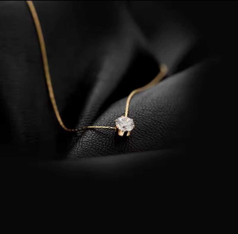 Collar Punto de Luz -Dorado - Imagen 2