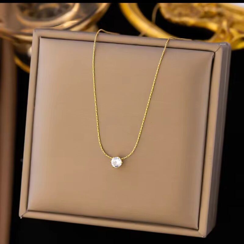 Collar Punto de Luz -Dorado - Imagen 3
