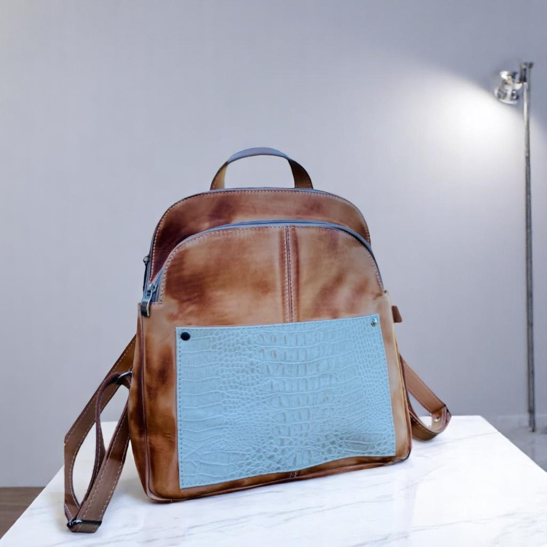 Mochila Cuero -Roma