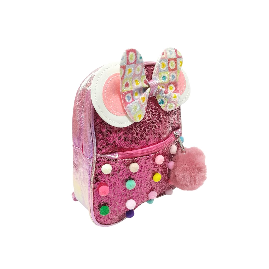 Mochila Lentejuelas -Fuxia