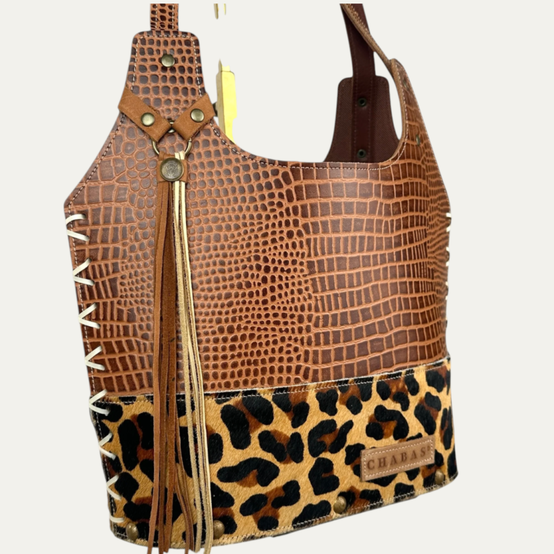 Matera Cuero -Animal Print - Imagen 2