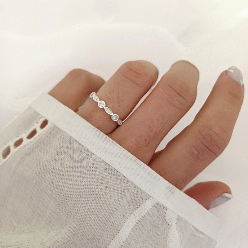 Anillo Oriana -Plata925